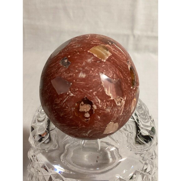Mexican Fire Opal Egg Solid Stone Easter Egg Decor Paperweight Polished - Picture 6 of 14